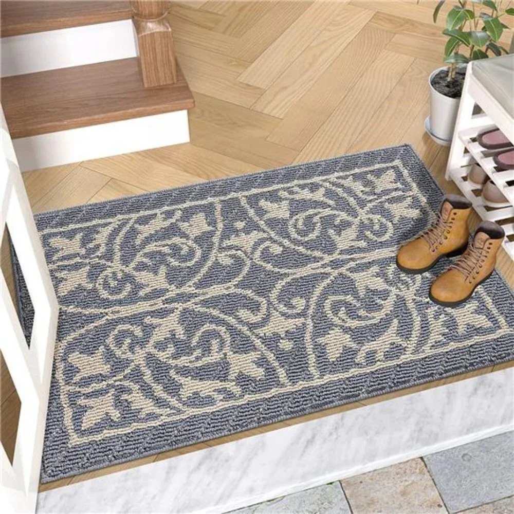 Door Mat Indoor Rugs for Front Entrance Rug Entry Non Slip Washable,19.5